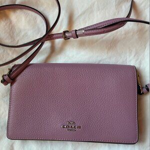 COACH Violet Orchid Purple Purse Crossbody